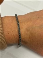 Bracciale John Richmond in Titanio Diamante Lab Grown 4.8 Ct JRTW27WB - JRTW27WB